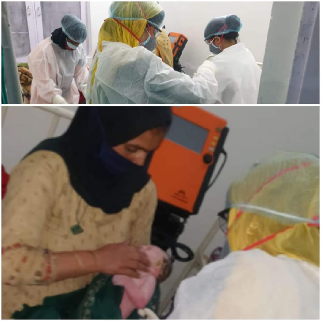 Ramban: Covid-19 infected woman delivers healthy baby