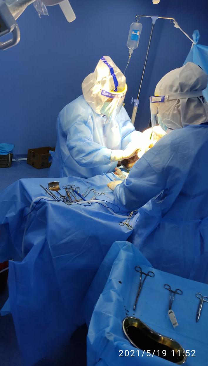 COVID positive patient delivers healthy baby at DH Bandipora