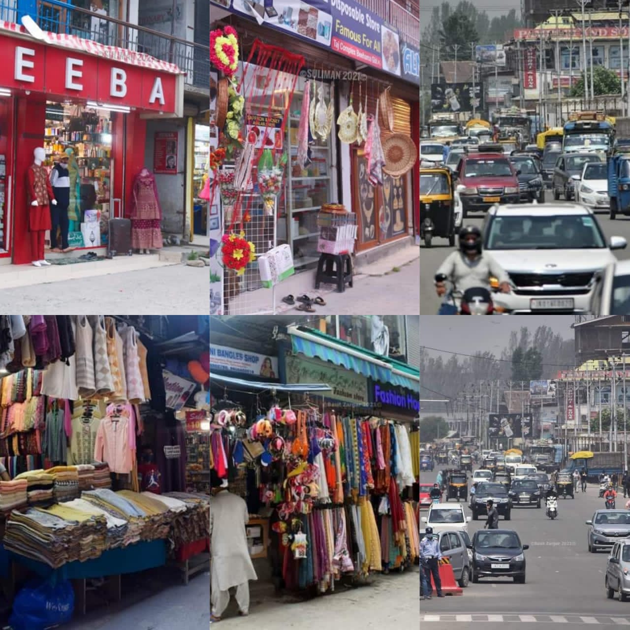 Unlock brings back Hustle-bustle in J&K markets