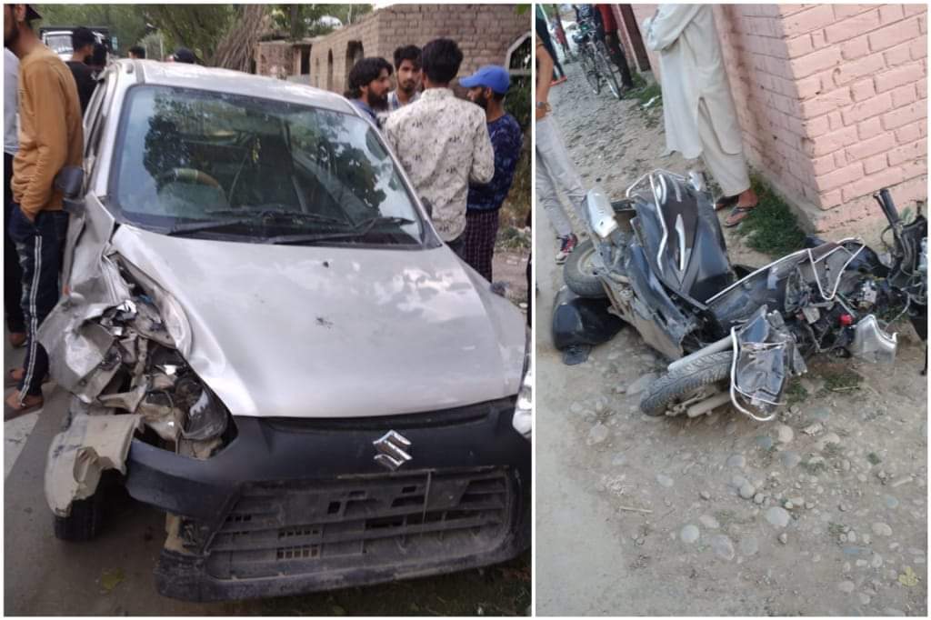 Three injured in Bijbehara road mishap, hospitalized