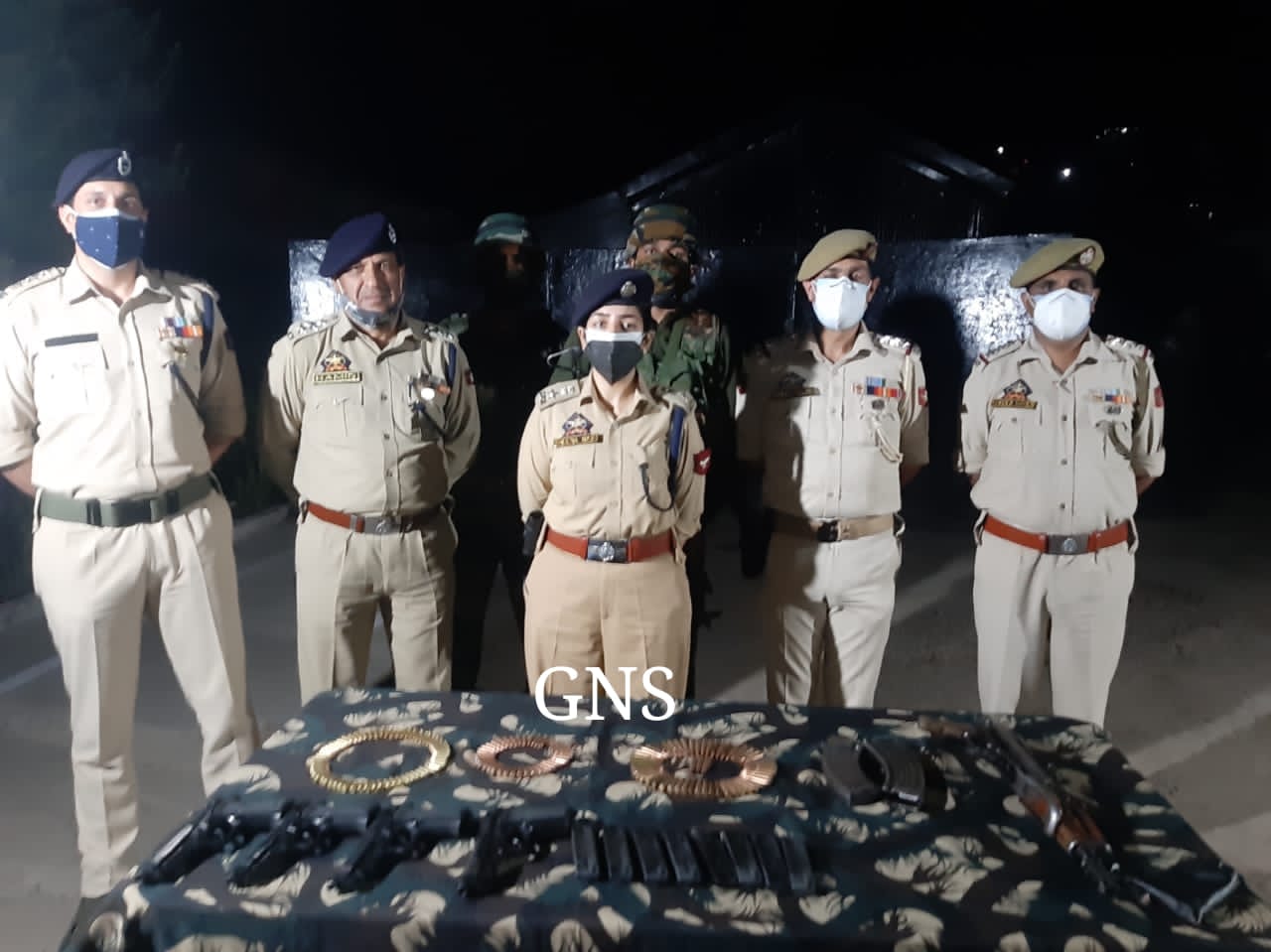 One AK-47, 4 pistols, 158 bullets recovered in Rajouri