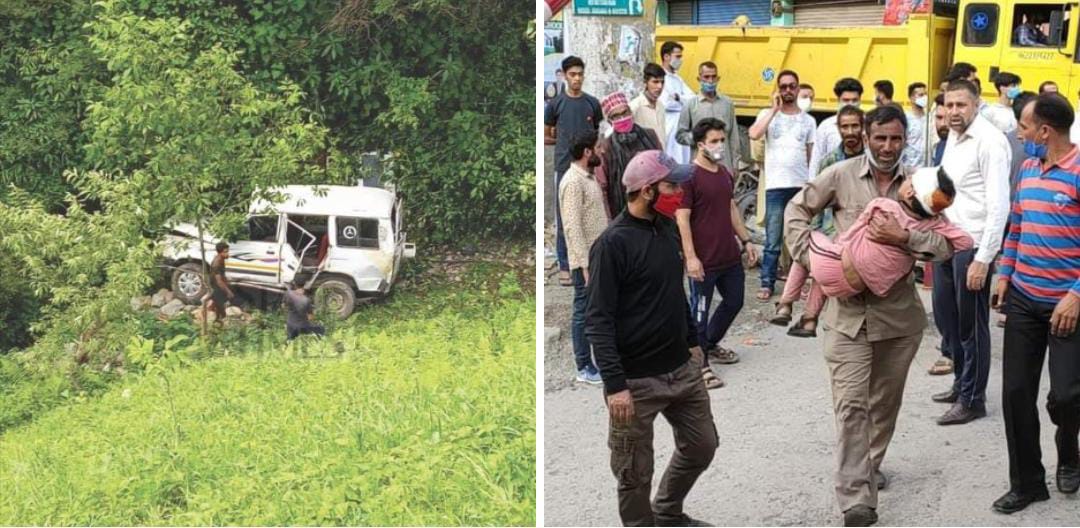 3-Year-old Girl Killed, 9 Injured As Cab Falls Into Gorge In Poonch