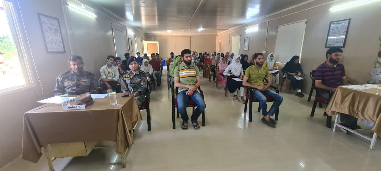 ARMY ORGANISES INTER SCHOOL DEBATE COMPETITION FOR STUDENTS OF LOLAB