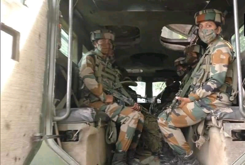 Women soldiers deployed at checkpoints to bridge gap between forces, locals in Gbl