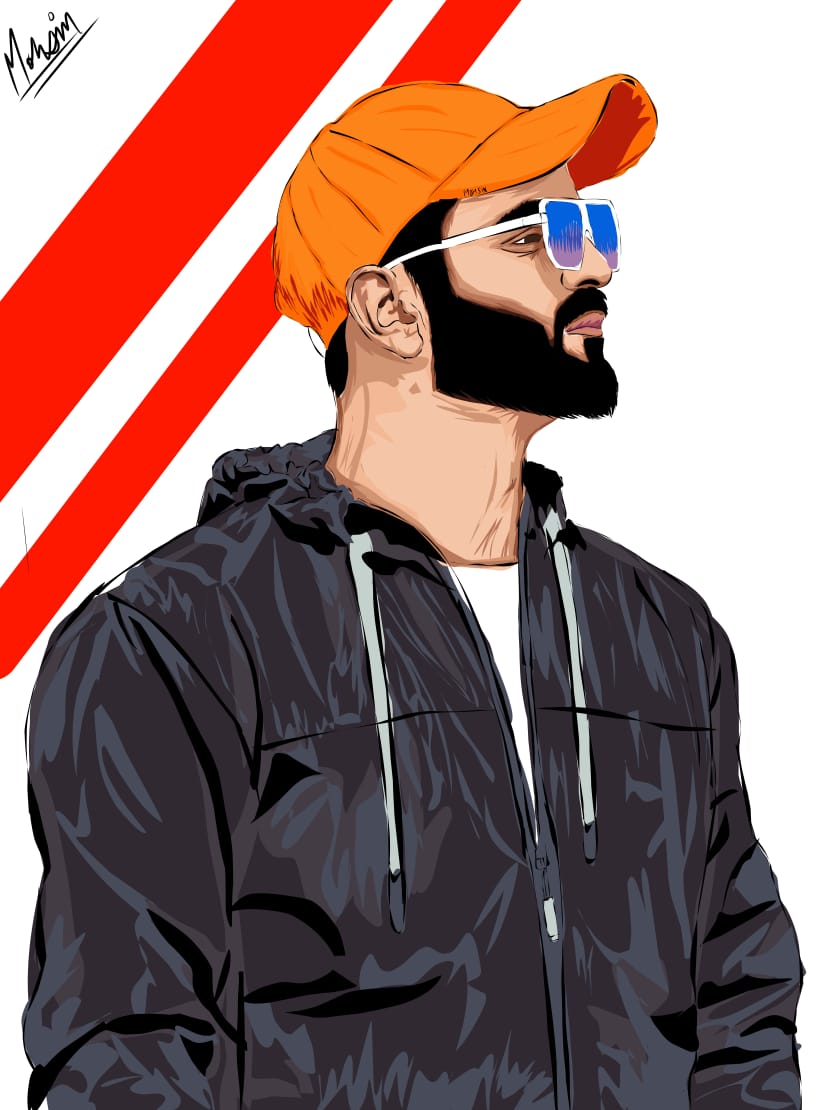 Meet Mohsin Rashid Lone: A very talented Vector and Sketch artist