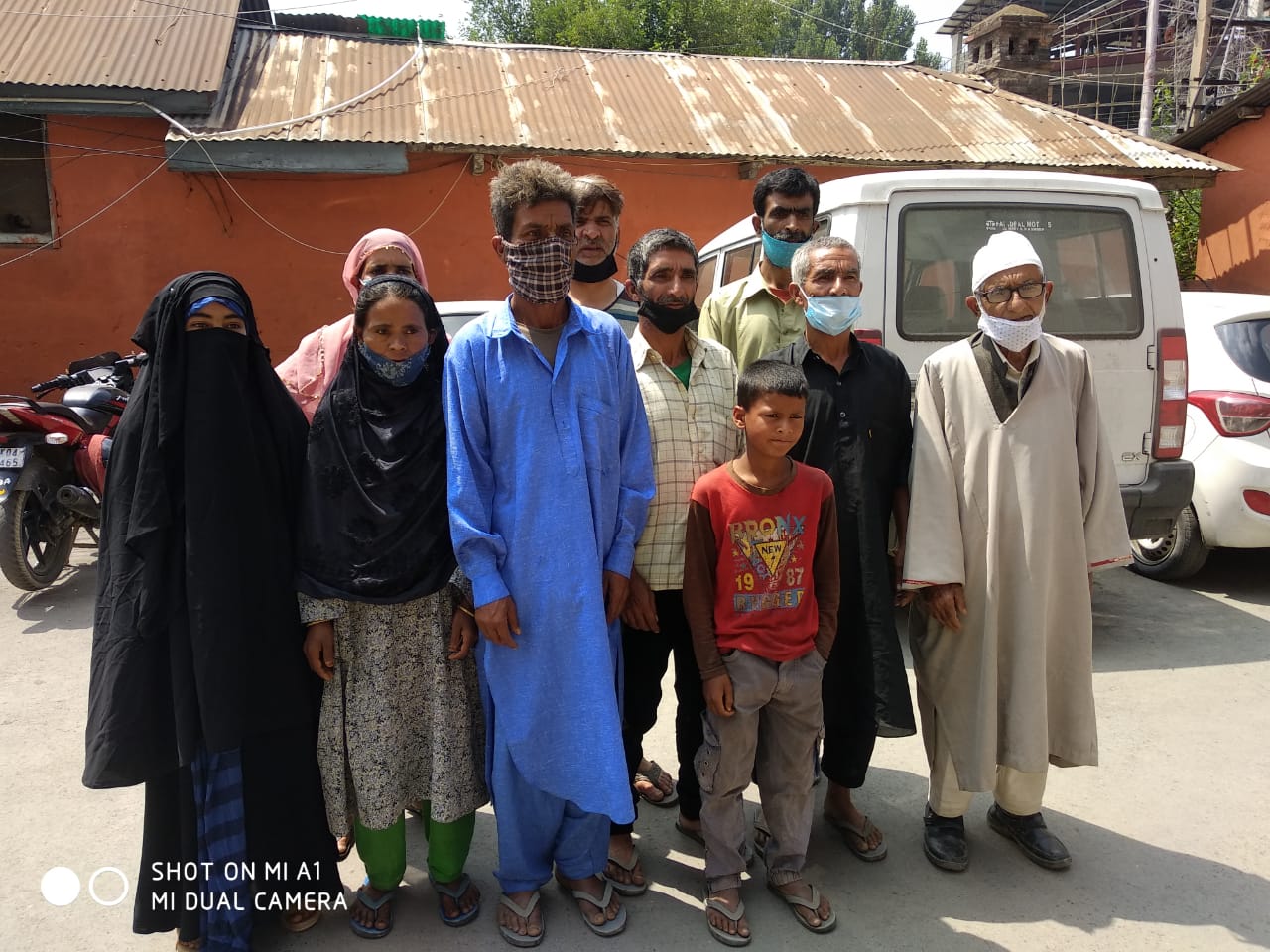 Kashmiri man goes missing from Punjab, Family stages protest seeking help from Police