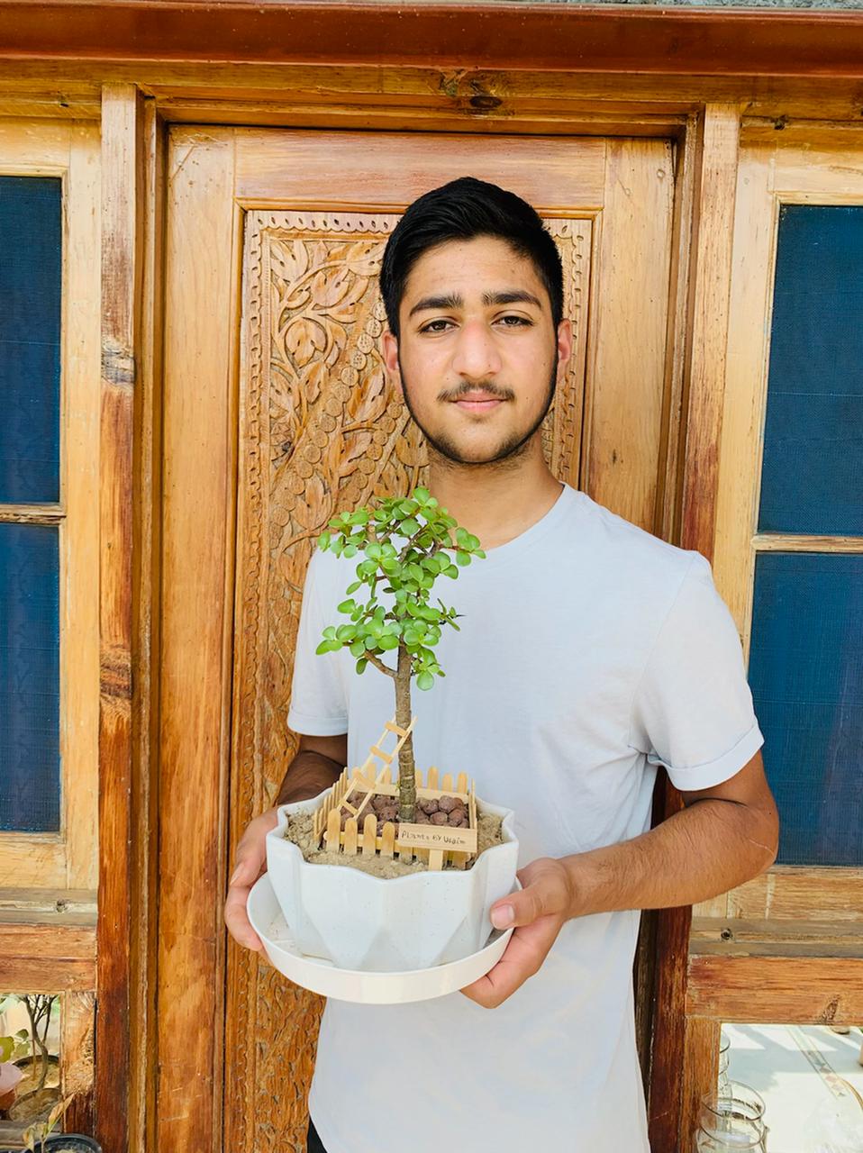 Youngest Plantsman of Kashmir: USAIM SYED