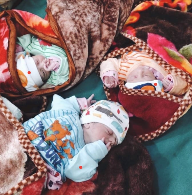 South Kashmir woman gives birth to triplets at LD Hospital