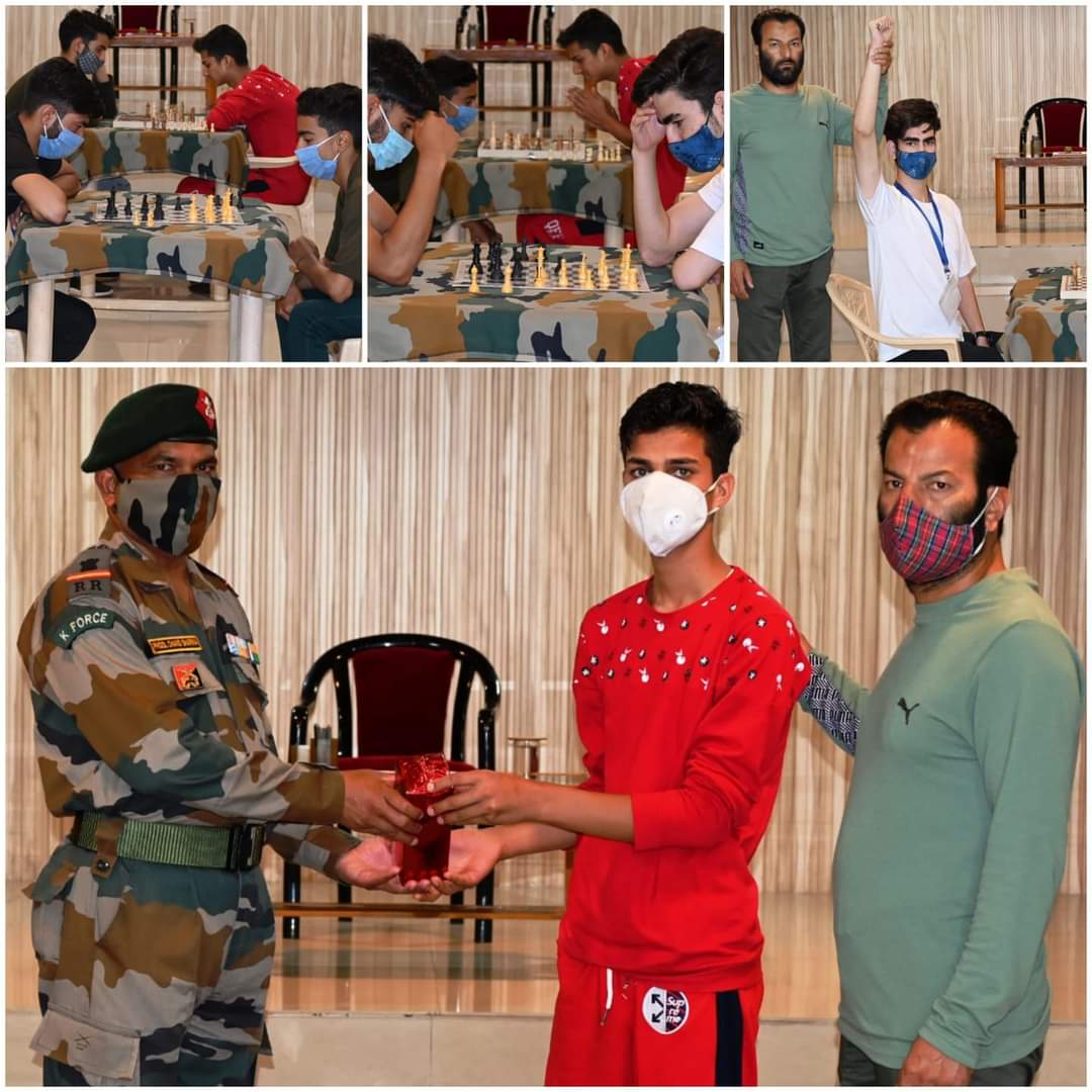CHESS COMPETITION -ARMY CAMP, LANGATE :