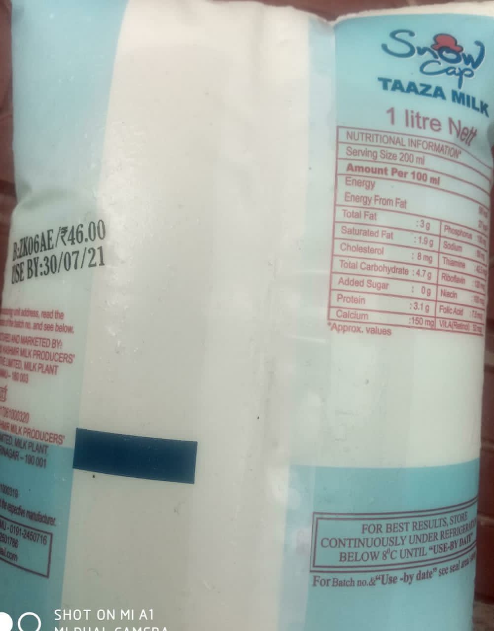 Dairy Company increases milk price without the knowledge of administration