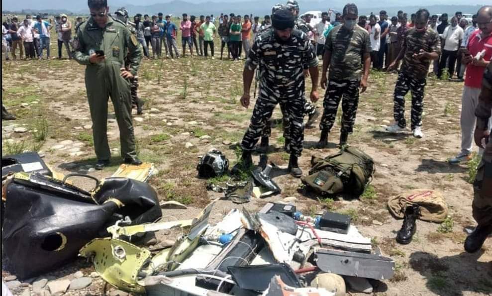 Army Helicopter Crash: Navy Drivers Undertake Searches To Trace Missing Pilots