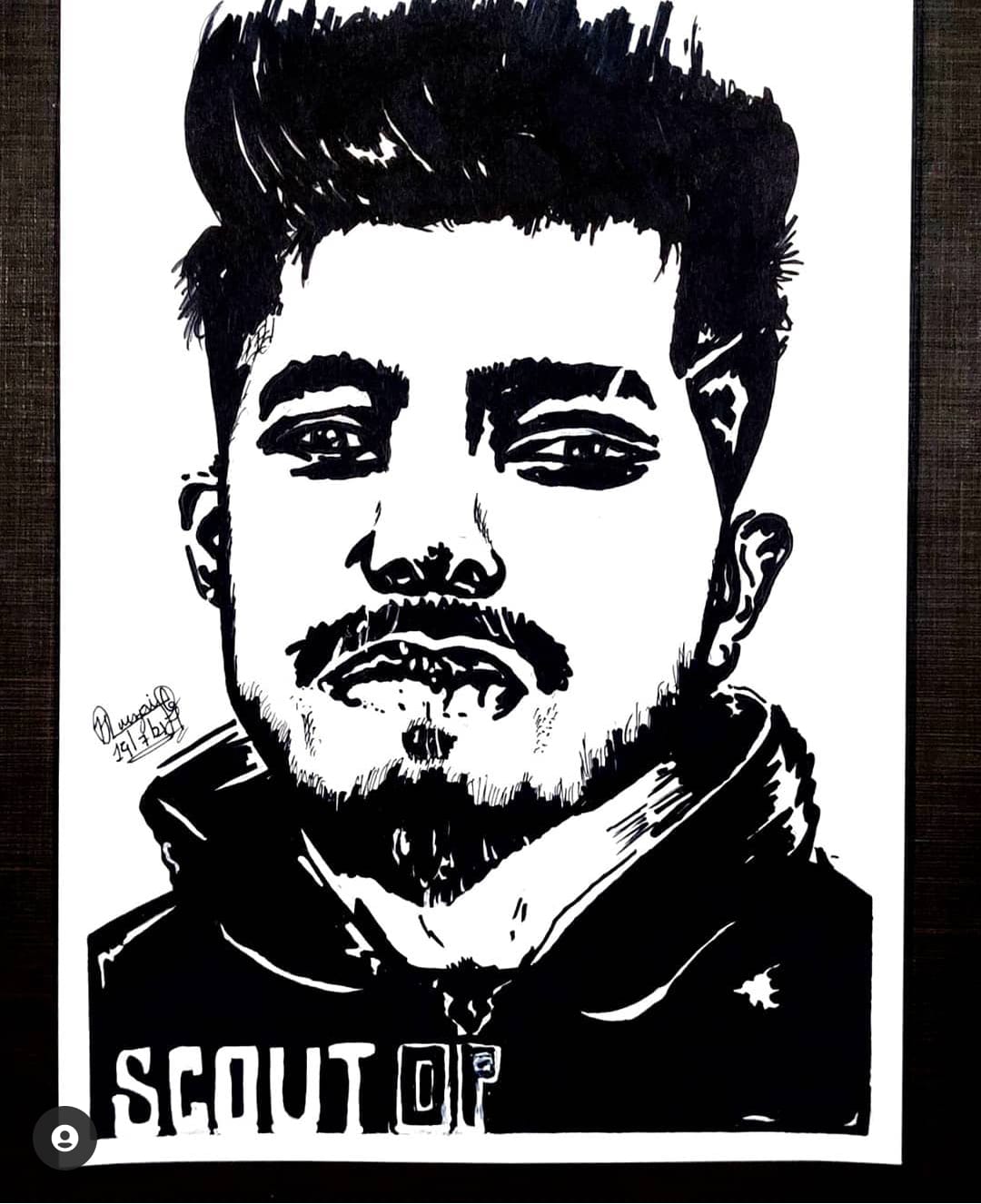 Meet Huzaib Bin Farooq: A very talented Sketch, Calligraphy artist