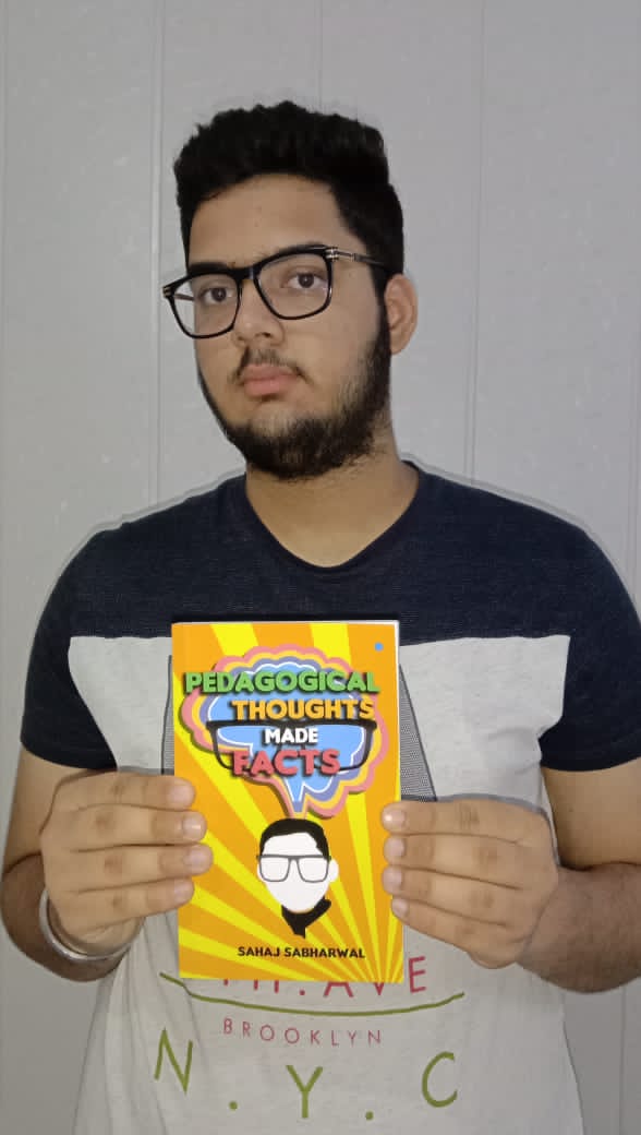 Meet Sahaj Sabharwal: A young writer from Jammu who published his second book