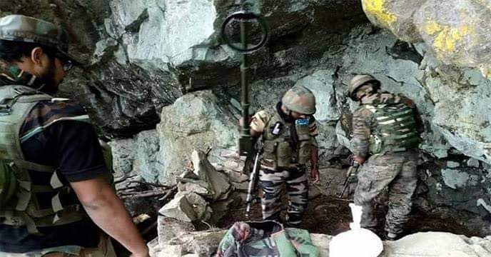 Arms, ammo recovered during search ops near LoC in Gurez: Officials