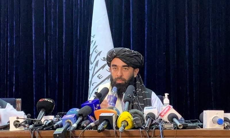 In first press conference, Taliban spokesperson says ‘everyone is forgiven’