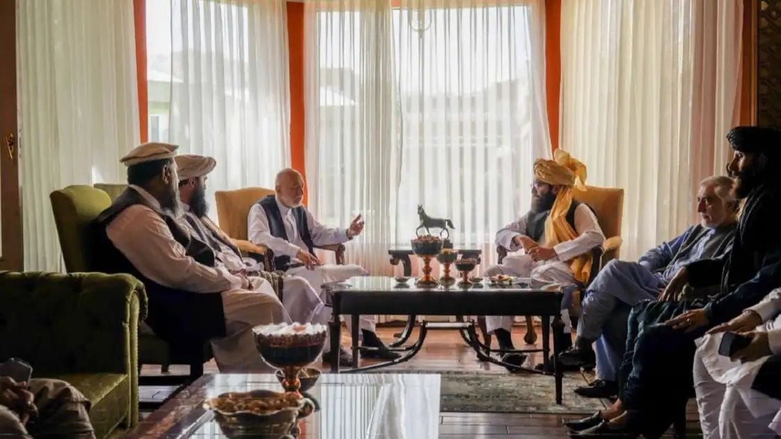 Taliban Faction Leaders Meet Former Afghan President Hamid Karzai Amid Talks To Form Govt