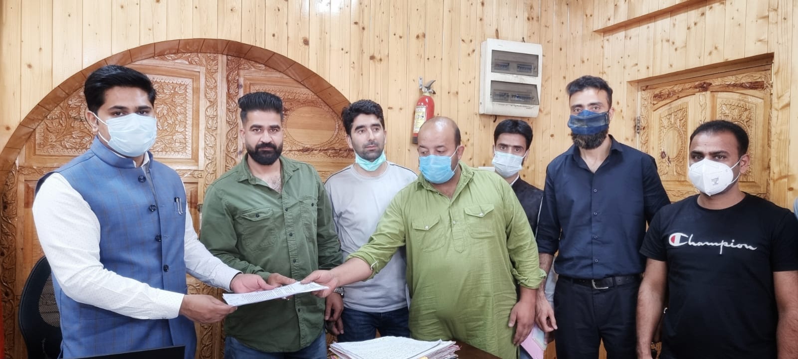 Newly formed NPS employees federation files representation before DC Bandipora