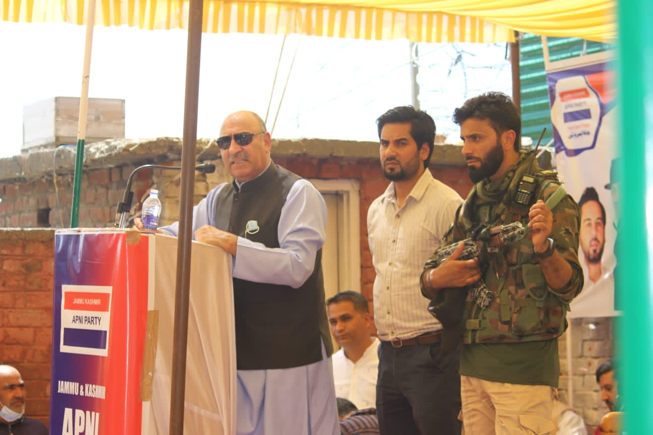 Jammu Kashmir Apni Party Youth Wing Bandipora organizes youth convention in Bandipora