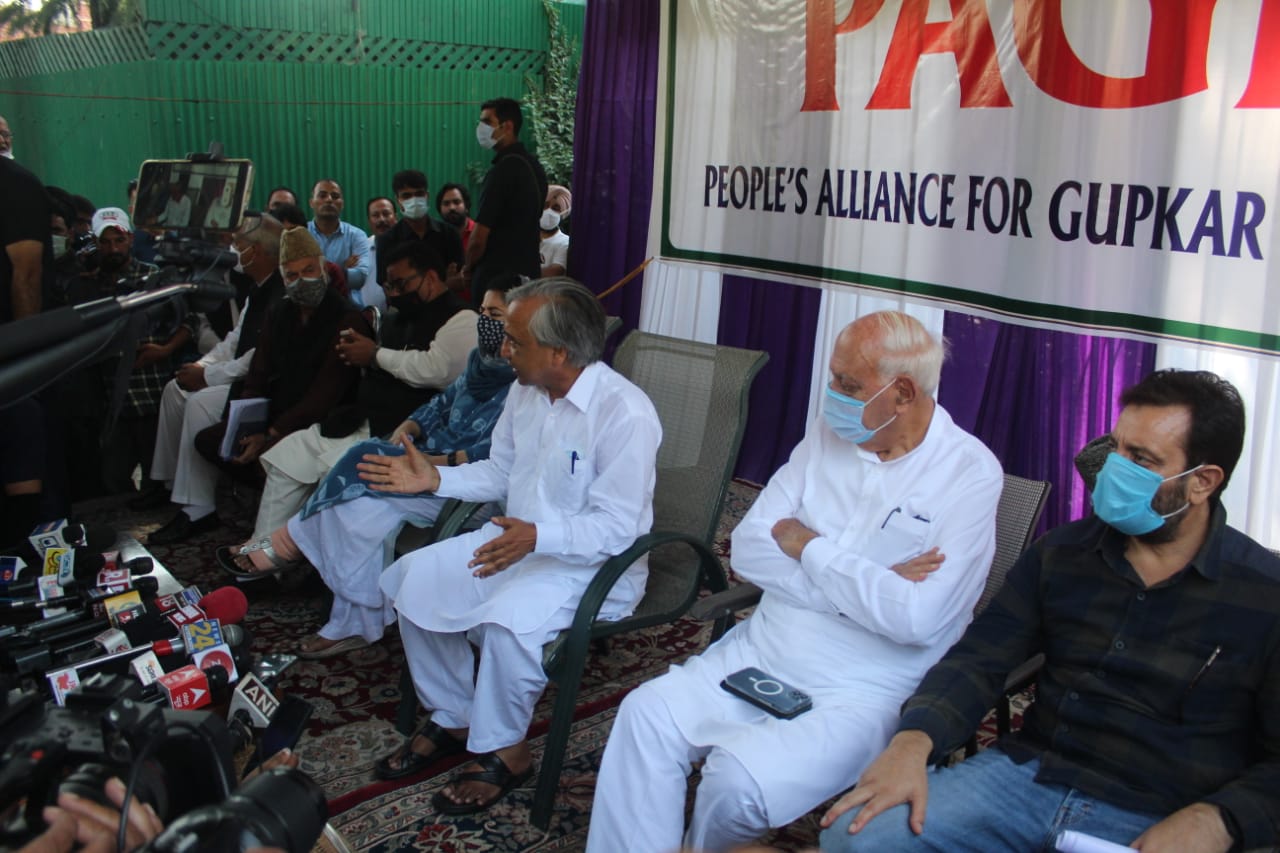 PAGD Adopts Fresh Resolution Demanding Restoration Of Special Status, Full Statehood*