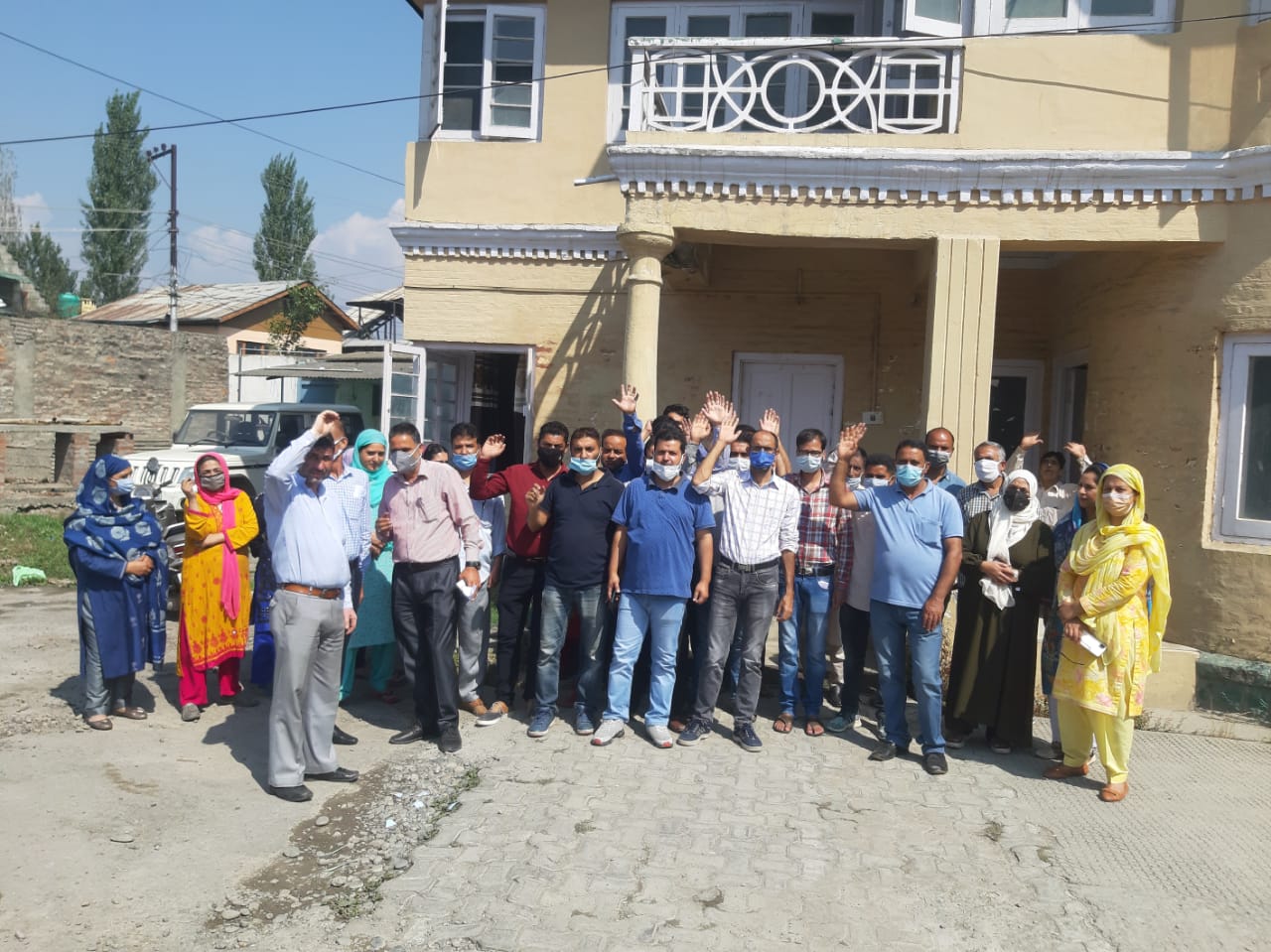 Cash rich DIPR employees stage protest seeking one month salary
