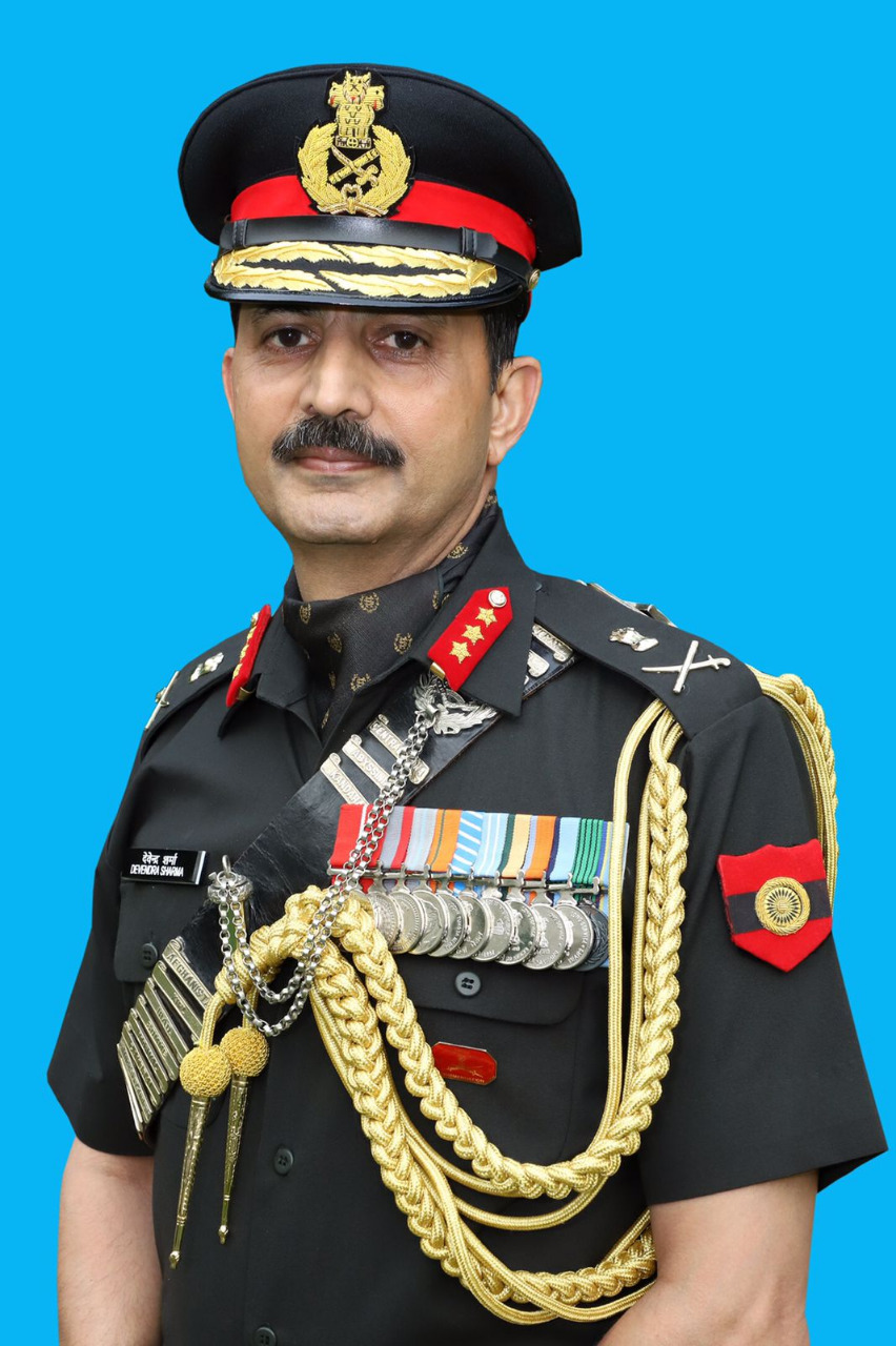 LT GEN DEVENDRA SHARMA, TAKES OVER AS CHIEF OF STAFF, HQ WESTERN COMMAND