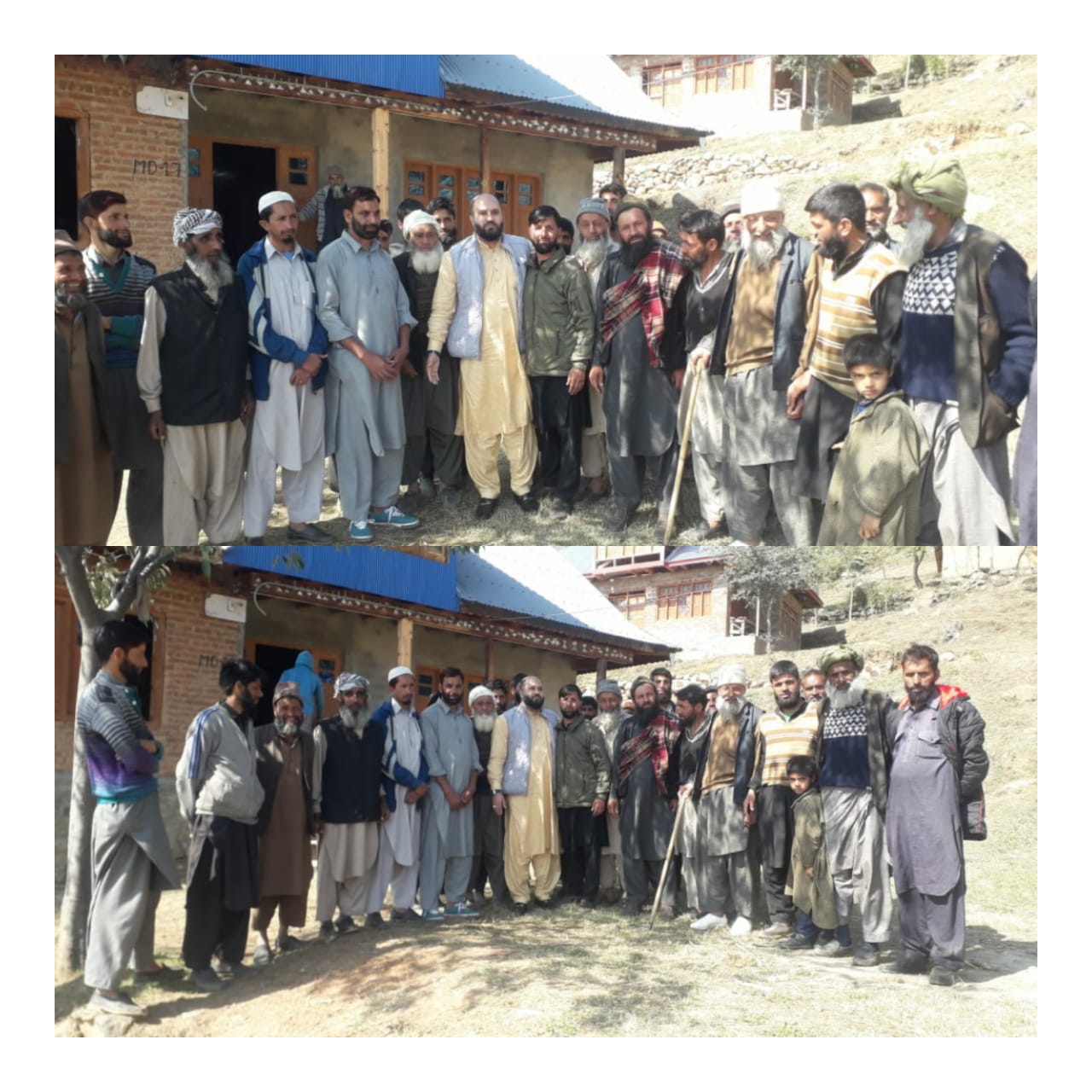 Apni Party District President Syed Shafat visits Duban area of Bandipora; held workers meet