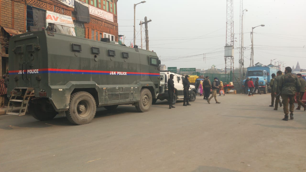Police, CRPF conduct surprise frisking at Saraibala, adjoining areas