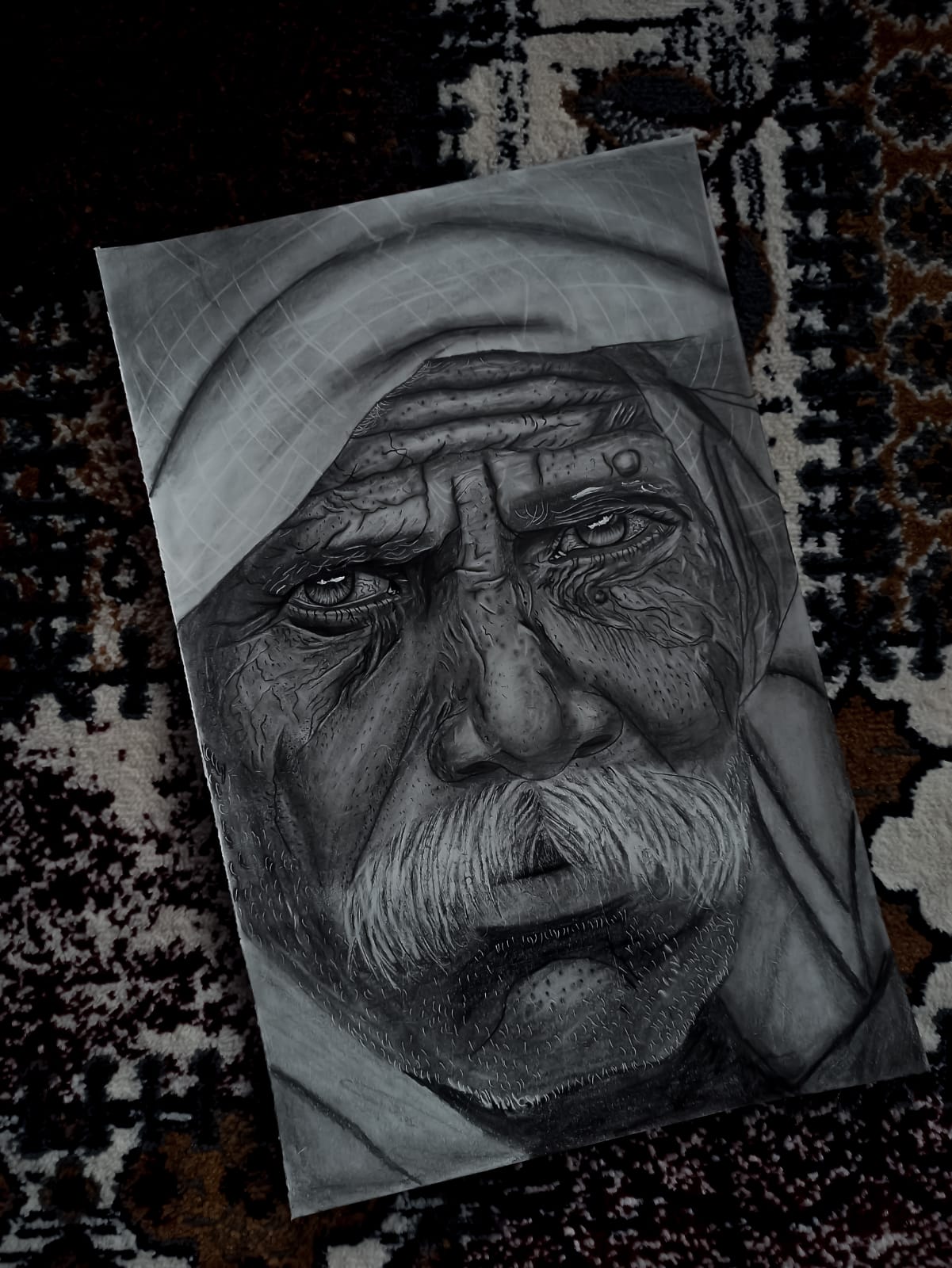 Mohsin Rashid, A very talented sketch artist from Pulwama