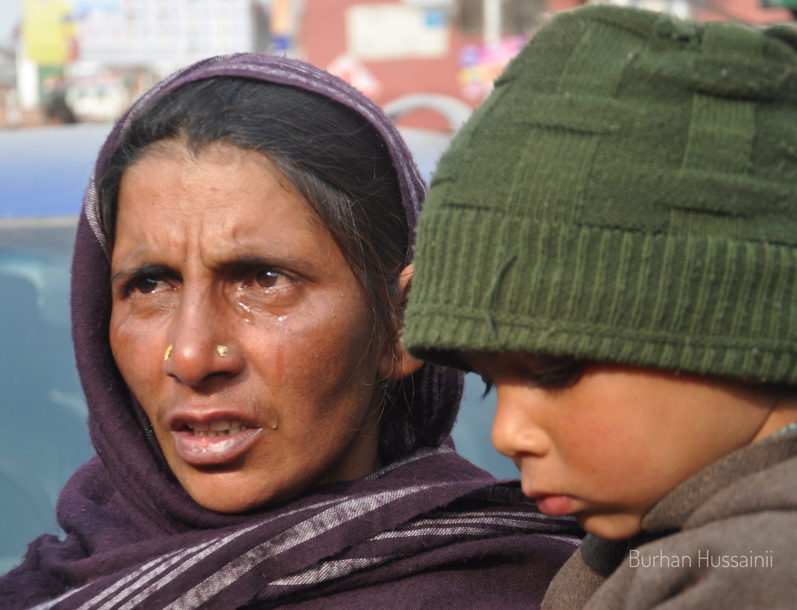 Three women from North Kashmir seek whereabouts of their husbands, stage protest in Srinagar 