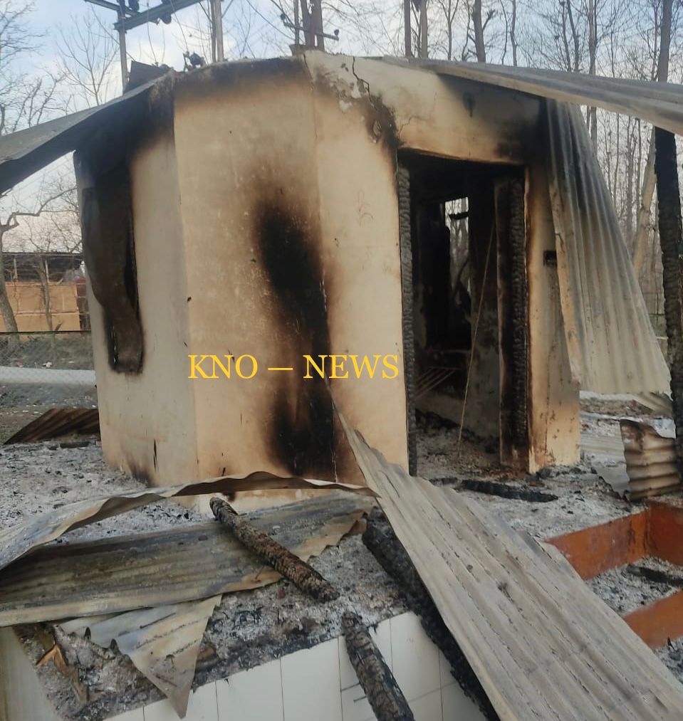 Temple gutted in fire incident in Shopian