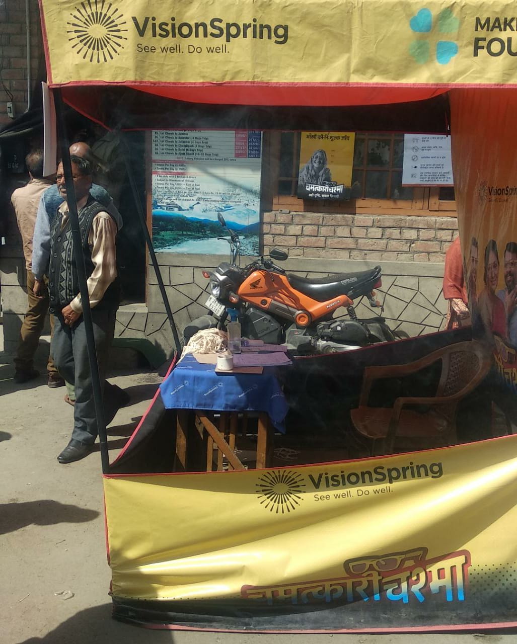 Police detain alleged NGO staff for conducting ‘eye-care’ tests without permission