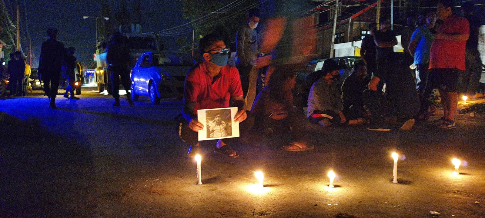 Budgam Killing: Members of KP Community Stage Protest In Anantnag
