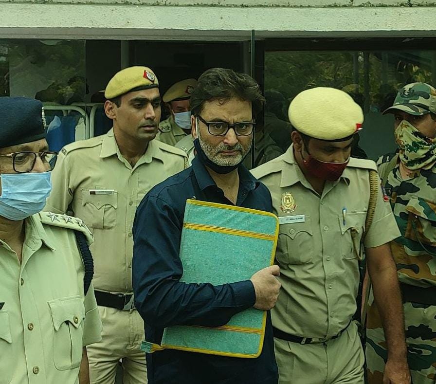 Yasin Malik kept in separate cell under heavy security: Tihar jail officials