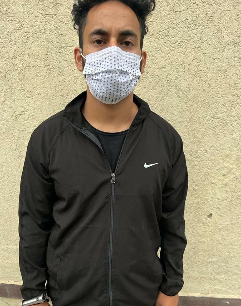 Notorious Fraudster arrested by Cyber Police Kashmir from New Delhi