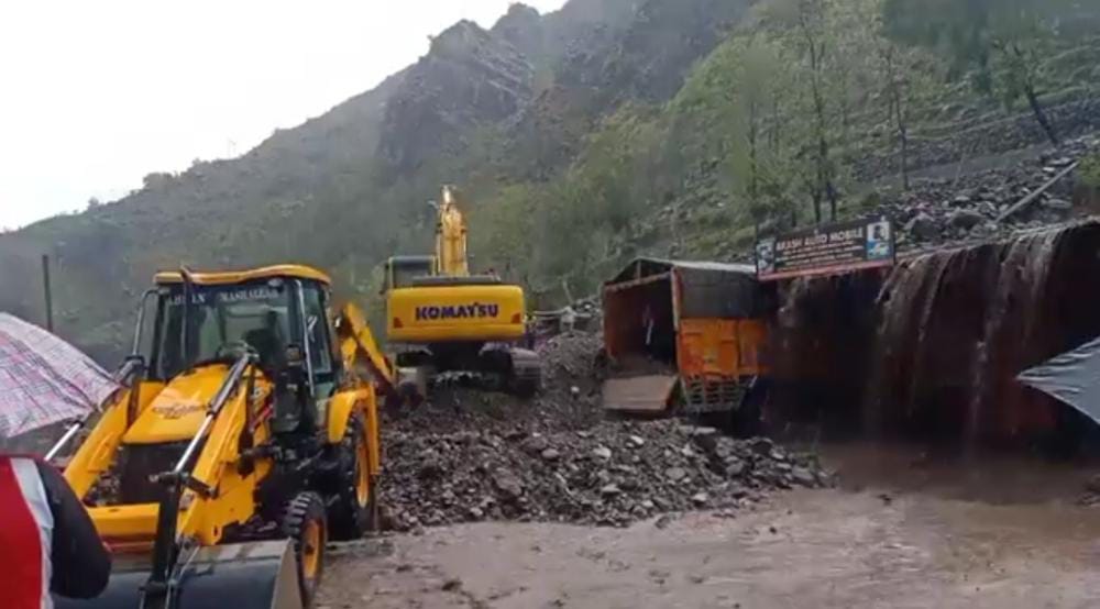 Poonch Landslide Incident: Truck Driver Rescued in Critical Condition, Shifted to Hospital