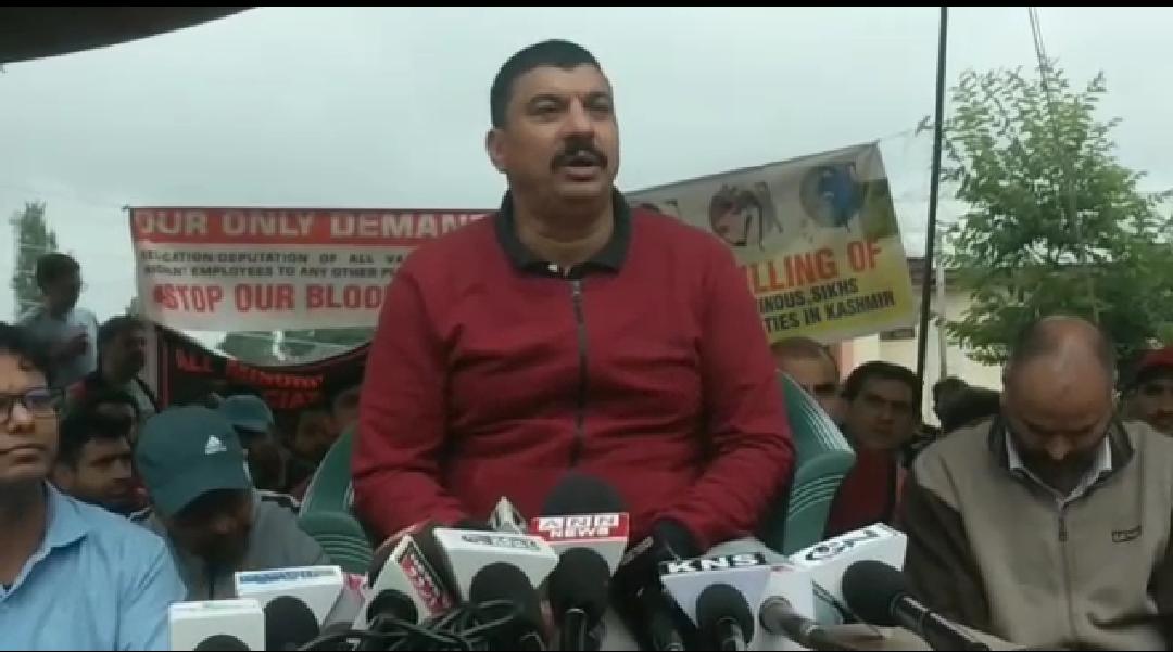 Press Conference: Attach Pandit employees to Relief Commissioner’s office till re-location