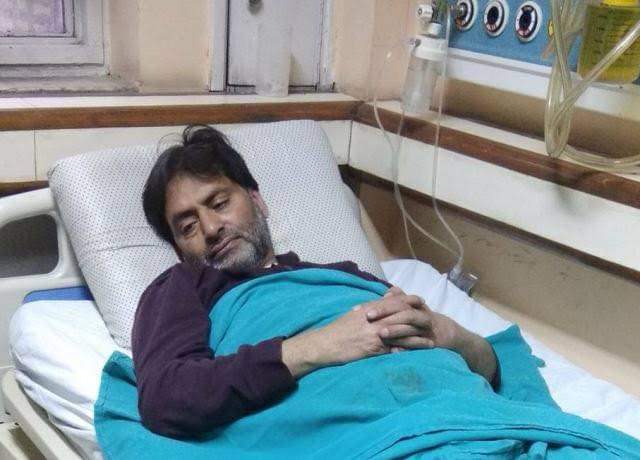 Jailed Yasin Malik ill, shifted to hospital