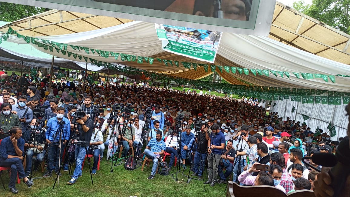 PDP’s 23rd foundation Day:     Road to becoming Vishwa Guru runs through SAARC, Kashmir: Mehbooba Mufti