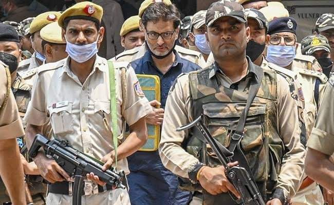 Yasin Malik Back In Tihar, Still On Hunger Strike