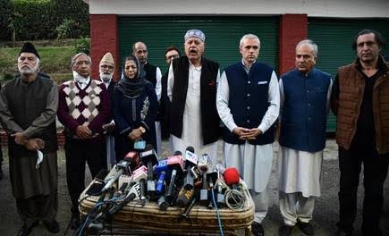 JKPM Pulls Out of PAGD, Says ‘Alliance Lacks Clear Road Map’     NC & PDP Want Their Traditional Family Rule to Persist In J&K: President Dr. Mustafa
