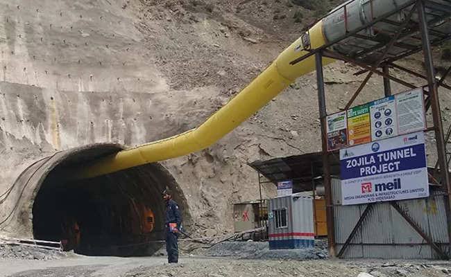Work on Zojilla tunnel in full swing, over 8 km stretch completed: Officials