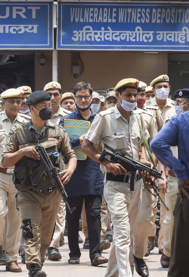 Killing of IAF men: Yasin Malik rejects court’s legal aid offer, insists on his physical appearance