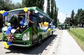 Kashmir: Out of 20, 8 electric buses are defunct, Only Bemina charging point functional