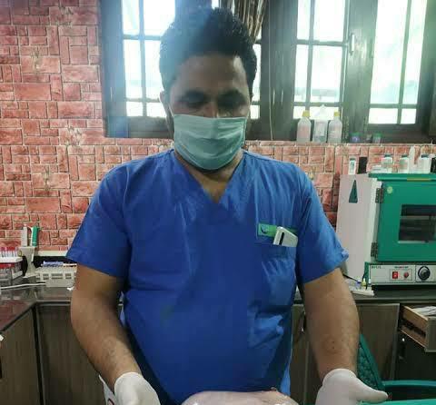 Rare surgery performed by Dr Mir Sammiullah at Star Hospital Srinagar