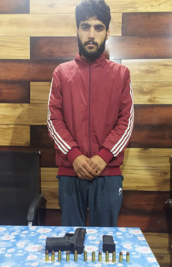 LeT Hybrid Militant Arrested in Shopian, Arms and Ammunition Recovered: Police