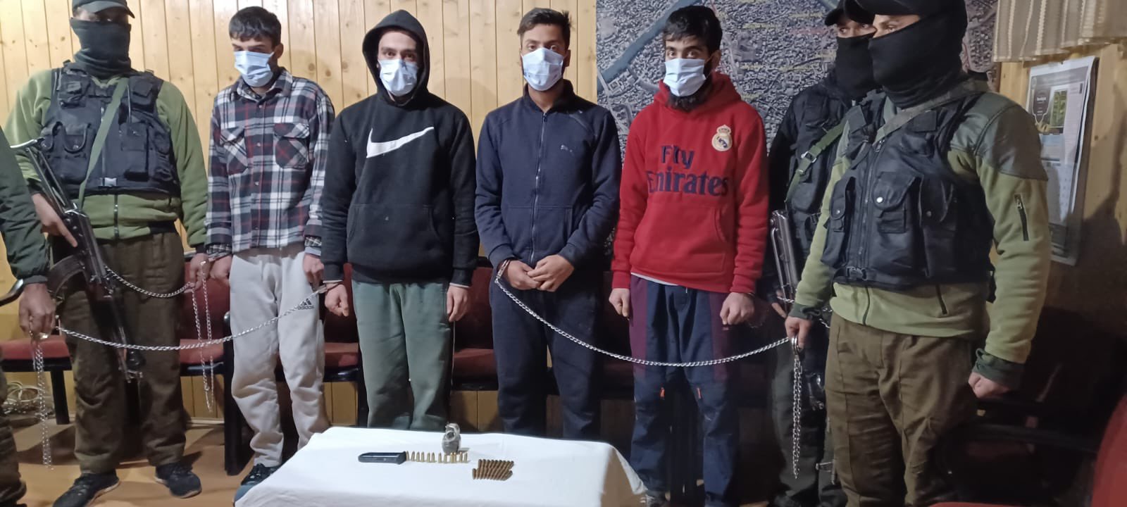 4 TRF Militant Associates Arrested in Srinagar: Police