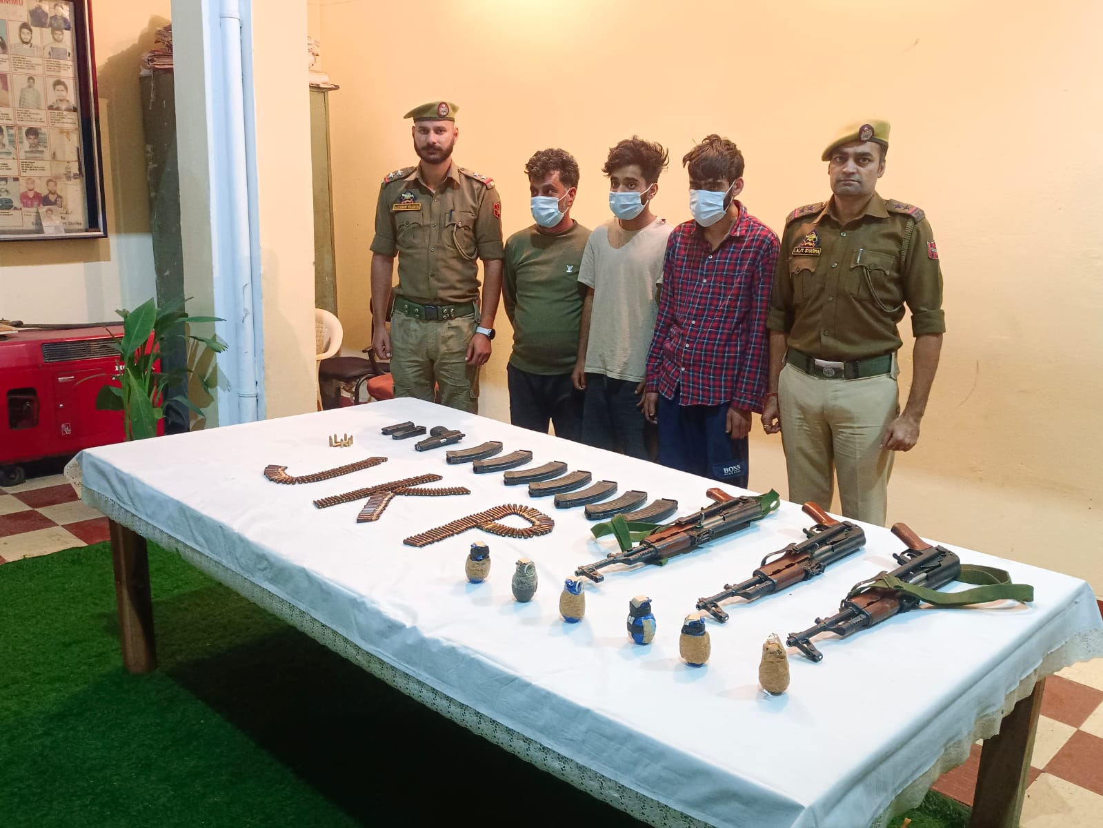 Militant Module Busted in Jammu, Two Militant Associates Among Three arrested: Police