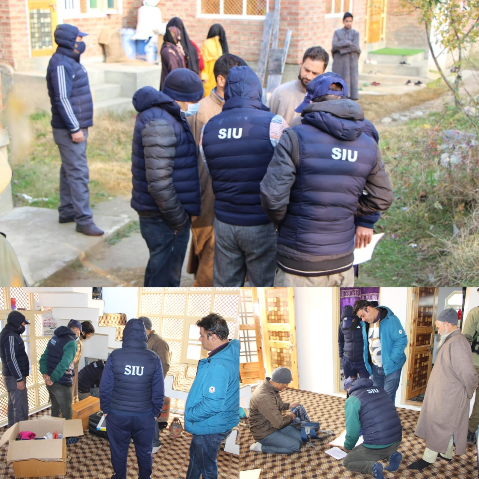 Militant Case: SIU Conducts Multiple Raids in Kulgam