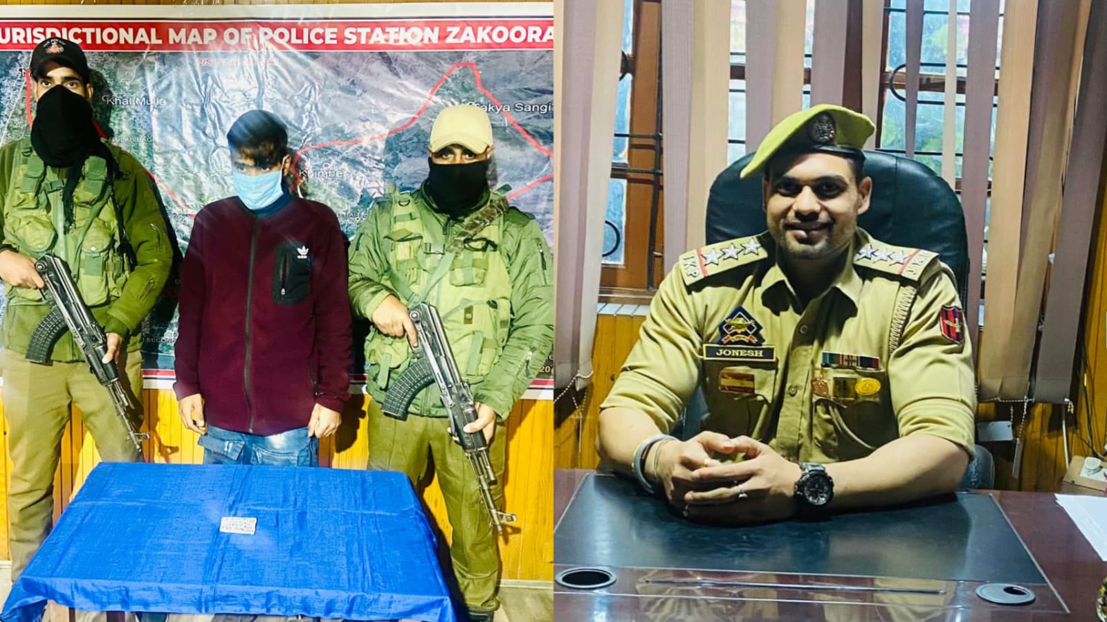Drug Peddler From Budgam Arrested in Srinagar : police