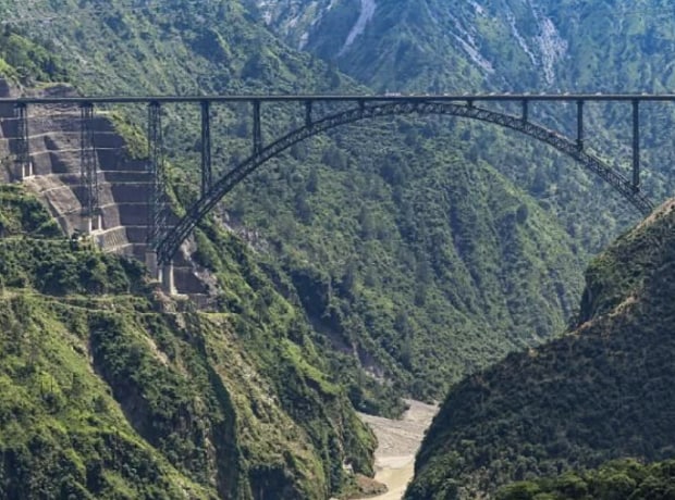 Part-2-USBRL Project: Iconic Bridge on J&K’s River Chenab built 35 mtrs higher than iconic Eiffel tower in France